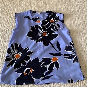 J crew sleeveless dress top